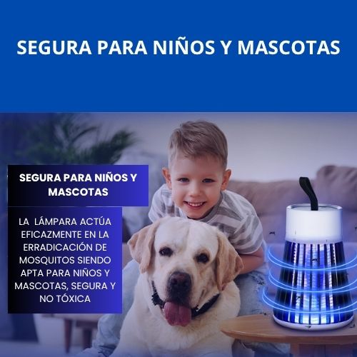 Lampara Mata Mosquitos USB